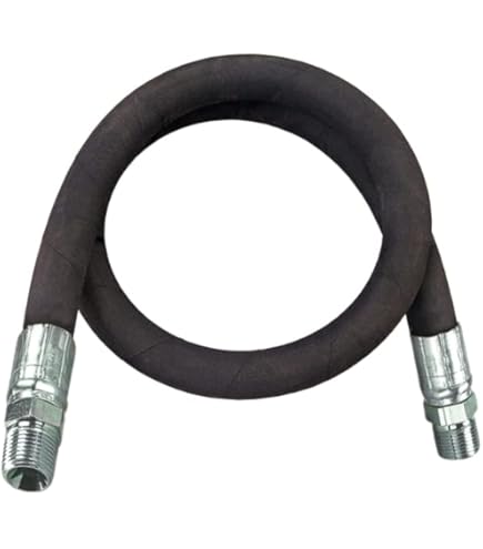 Gator 1/2" X 96" 2-Wire 5000 PSI Hydraulic Hose Assembly – 1x Female JIC X 1x Female JIC 90°