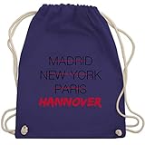 Der Jute-Beutel lässt sich wie eine Umhängetasche lässig über einer Schulter tragen oder ganz normal wie ein klassischer Rucksack auf dem Rücken und ist somit nicht nur was für Frauen sondern auch für modebewusste Männer