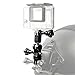 Produktbild Lenker Action Kamera Halterung Universal für Gopro Hero 6/5/4 Aluminiumlegierung Magic Hand Universal Verstellarm Metall Adapter Halterung Kugelgelenk Schwenkarmhalterung