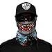 Produktbild SA Fishing Company Face Shield Sturmhaube viele verschiedene Designs Multiunktionstuch Maske Fishing Totenkopf Schal Skull Bandana Gesichtsmaske Halstuch Ski Motorrad Paintball (Shark Edge)