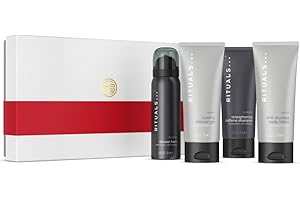 ‎RITUALS RITUALS Geschenkbox Homme, Small – Geschenkset für Männer mit Körperpflege-Produkten mit Bambus, Minze und Zedernholz – belebende Eigenschaften
