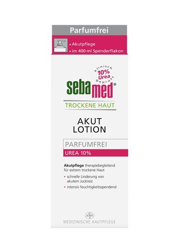 Sebamed Trockene Haut parfümfrei Akut Lotion Urea 10 %, 400