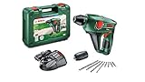 bosch uneo maxx Herramienta compacta 3 en 1 con mecanismo de martillo neumático para percutir, taladrar y atornillar