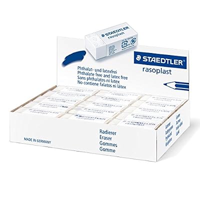 Staedtler Gomme en plastique Rasoplast 526 B30, blanc