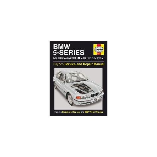 Price comparison product image Haynes Manual BMW 5-Series Petrol (April 1996 - Aug 2003)