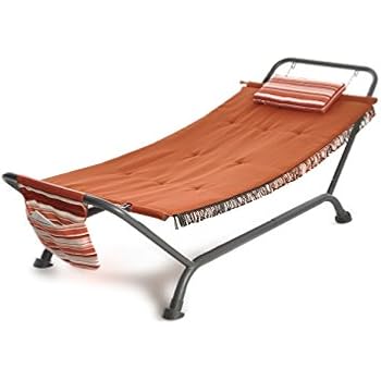 Cuscino Di Ricambio Per Amaca Bali - Beige, 190x90 Cm, Imbottito In Poliestere, Con Poggiatesta, Morbido E Resistente - Foto 3