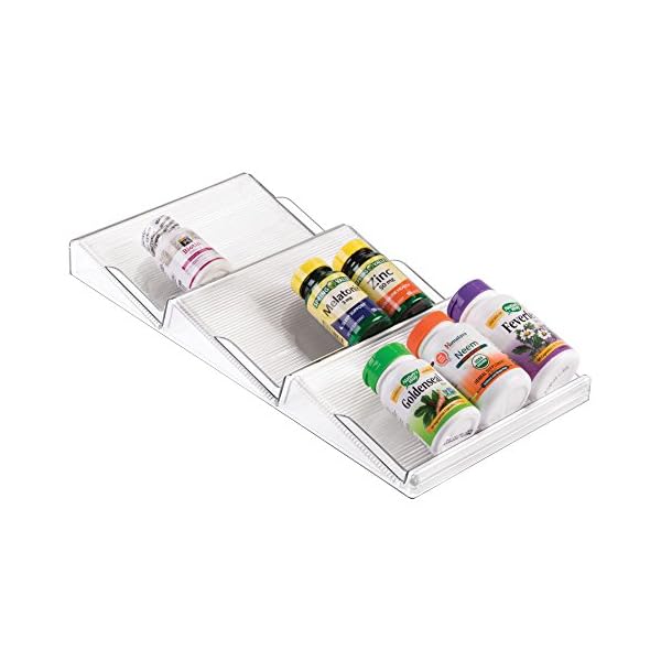 InterDesign Linus Expandable Spice Rack, Clear - Image 6