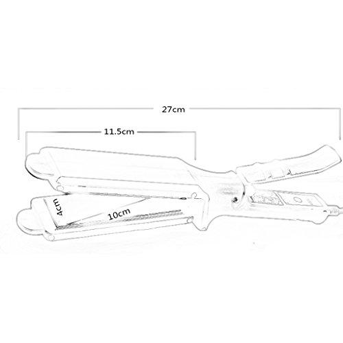 Goney Hair Curler Straightener Ion Straight Hair Splint Hair Salon Barbershop Student Straight Clip Not Hurting Hair  Color   BLACK 