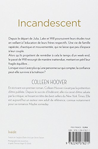 Book's Cover of Incandescent