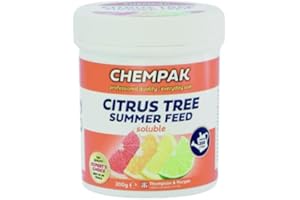 CROCUS Chempak Citrus Trees Summer Fertiliser Feed Food 200 Gram TubL8