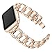 Produktbild Tianya Diamantarmband Mit Edelstahl-Ersatzarmbandarmbändern Für Apple Watch Series 4 40mm