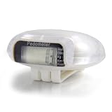 Incutex Schrittzähler Stepcounter Pedometer mit LCD Display in grün