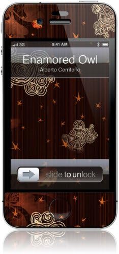 GelaSkins Protective Skin for iPhone 4 - The Enamored Owl