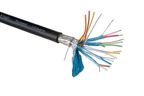 Lyndahl SL-P loses 1.4 HDMI Kabel, AWG24, Meterware lose, Preis pro Meter, Installationskabel, FULL HD, BlueRay, 1080p High-Speed-Ethernet und 3D, HEAC, Audio Return Channel, geeignet zum Löten oder für das patentierte Crimpverfahren von Lyndahl