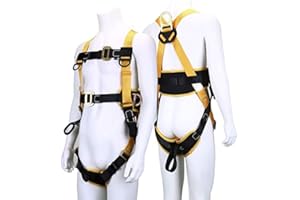 ENJOHOS Baudrier Elagage, Baudrier Escalade,Harnais de Sécurité Intégrale, pour Alpinisme, élagage, Sauvetage, Spéléologie