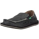 sanuk flip flops Shoes Sanuk Herren Vagabond Slipper Grau (Charcoal) 41EU