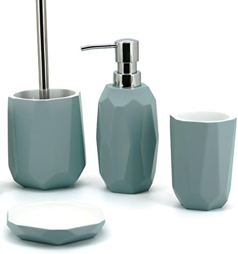 Swap – Blue-Grey – Zen Design Toilet Bathroom Set