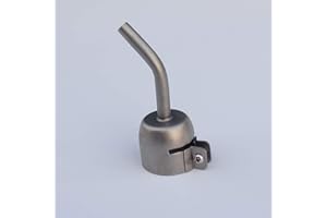 HKBST 5mm Round bended Tubular Welding tip nozzles for Plastic Welders to use to Triangular Speed Nozzle for Welding