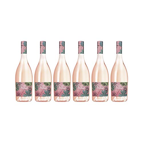 Preisvergleich Produktbild The Palm by Whispering Angel (6 x 0,75l) + Kellnermesser - Rosé aus Frankreich