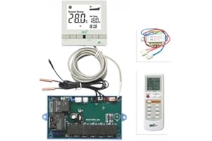 ALL4SALE KIT Módulo Electrónico Universal QD-63A | Placa de Control Principal para Aire Acondicionado Split | Recambio de Reparación Multi-Marca | Control de Funciones
