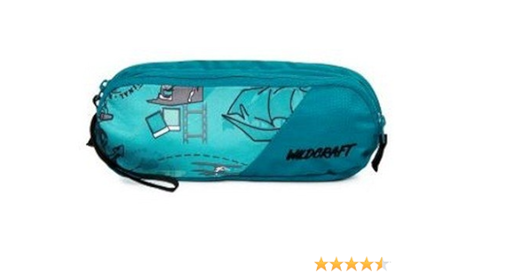 wildcraft pencil pouch blue