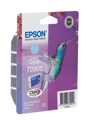 Epson T0805 Tintenpatrone Kolibri, Singlepack light cyan - 3