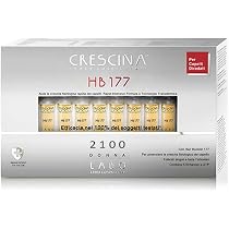 Crescina Transdermic Re-Growth HB 177 Hair Booser – Haarwachstumsbehandlung, 20 Fläschchen Für Frauen
