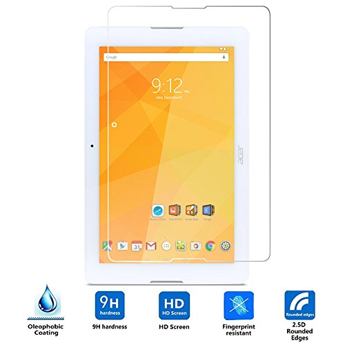 Acer Iconia One 10 B3-A20 Schutzfolie,Vikoo Glasfolie Hartglas 9H Panzerglas Panzerglasfolie für Acer Iconia One 10 B3-A20