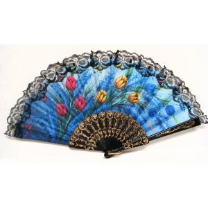 TOOGOO(R) Spanisch Hand Luefter Dekoration Design – Tulpe - 2