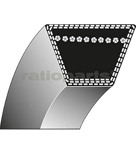 Keilriemen Profil A 13 x 965 Li / A 38 ummantelt V-Belt DIN 2215 Antriebsriemen Keilriemen Profil A 13 x 965 Li / A 38 ummantelt V-Belt DIN 2215 Antriebsriemen