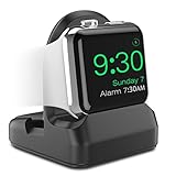 El diseño múltiple de la ranura del alambre mantiene con seguridad sus cables cargadores del reloj de Apple ordenados.