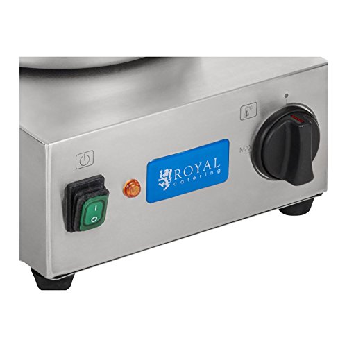Royal Catering – RCHW 800 – Hot Dog Maker Gastro – 800 W – 230 V – geprüfte Qualität - 4