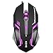 Price comparison product image UrChoiceLtd® KEVE 3200 DPI Mechanical Aggravation Gaming Wired Mouse Professional game Game Office Usb Optical Gaming Mouse with Headlight and Tail Light-Up (Black)