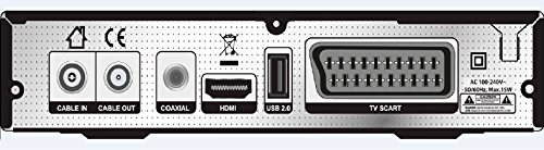 Opticum AX C100 HD DVB-C Digital Kabel Receiver (HDTV, DVB-C, HDMI, SCART, PVR, USB) schwarz - 2