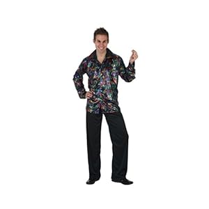 Atosa – Disfraz de disco para hombre, talla XL (97019)
