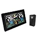 Produktbild Wetterstation Wireless Sensor Wettervorhersage Digitaler Wecker Farbbildschirm
