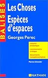 Image de Les Choses - Espèces d'espaces de Georges Pérec