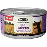 Acana Premium Pate (Ezme) Konserve Yaş Kedi Maması, Tavuklu ve Balıklı, Yavru Kedi, 85 gr