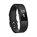 Price comparison product image Fitbit Charge 2 Activity Tracker with Wrist Based Heart Rate Monitor - Gunmetal/Large