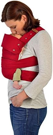 Marsupi Compact Front and Hip Baby Carrier Ruby Red