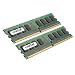 Produktbild Crucial 4GB DDR2 800MHz KIT CL6 PC2-6400 / UDIMM 240pin / 2X 2GB