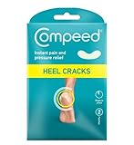 Johnson and Johnson Compeed Cracked Heel Patches/Plasters x 2 (Pack of 3 - total 6 patches/plasters)