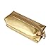 Jamicy® Fashion Pencil Case Makeup Bags Women Girls Zipper Comestic Storage Bag (Gold)