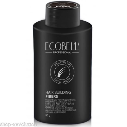 Ecobell Microfibra di Cheratina 50 gr. (50 gr. - Lt Brown ( Castano Chiaro))