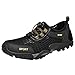 Produktbild Herren Sommer Trekking Sandale Wanderschuhe Super Atmung Draussen Hiking Schuhe Mesh Vamp Wasserschuhe Sport Laufen Klettern (45 EU, Schwarz)