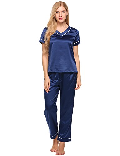 Pajama Set Size 26 Nightwear Short Sleeve Amazon Plus Size