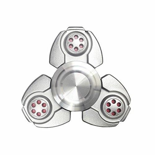 Tri-Spinner Fidget,zinc alloy material and Hybrid Ceramic Bearing Hand Spinner Toy rotate for 1-4 minutes (silver) Tri-Spinner Fidget,zinc alloy material and Hybrid Ceramic Bearing Hand Spinner Toy rotate for 1-4 minutes (silver)