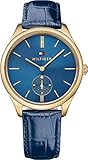 Tommy Hilfiger Damen-Armbanduhr Analog Quarz Leder 1781575