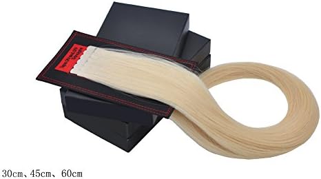 Margaret Tape in Coloured Full Extension 20pcs Pk Remy Vingin Straight Real Human Hair Wigs 4 Colours Option Brown Light Brown Bugundy Blonde Natural Seamless Wigs (#4=Blonde)