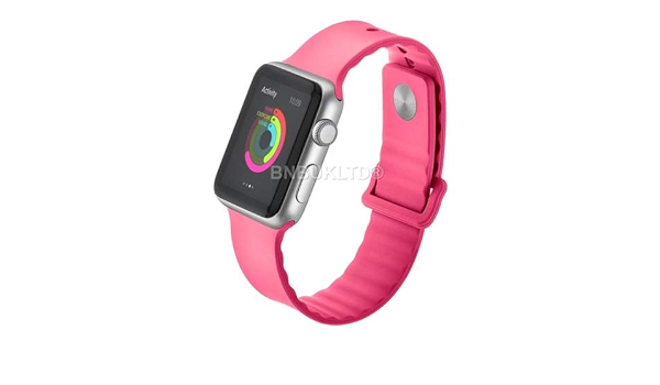 Cinturino in gomma per Apple Watch 42mm/38mm s/m (fucsia, 38mm) :  Amazon.it: Elettronica